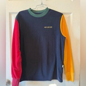 Aime Leon Dore Multicolor Long Sleeve Tee Size Small Men